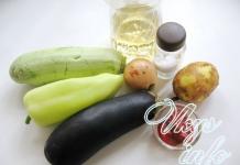 Как приготовить овощное рагу с баклажанами и кабачками Тушеное овощное рагу с кабачками и баклажанами